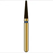 G856 Коническая с закругленным торцом- длина 7, диаметр 016, тип хвостикаFG/ISO 314, размер зерна 150 (черный)