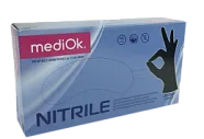 Перчатки нитриловые MediOk черные XL 100 шт (50 пар)