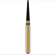 G856N Коническая с закругленным торцом зауженная- длина 8, диаметр 014, тип хвостика FG/ISO 314, размер зерна 150 (черный)