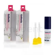 Esthetic Mask Мягкая десневая маска на основе А-силикона в Automix, 2х50 мл, 03113