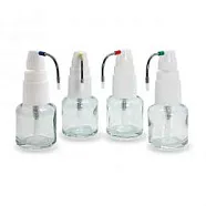 11760  Бутыль с помпой с цветной кодировкой (цвет красный) 