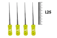 Finger Spreader L25 tapered NiTi A (4 шт), Dentsply Sirona - уплотнитель гуттаперчи для латеральной конденсации, ручной, нержавеющая сталь