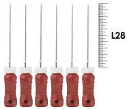 K-Reamers 28мм №55 (6 шт), Dentsply Sirona - ручные файлы, каналорасширители