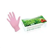 Перчатки нитриловые Safe&Care розовые AN316 размер XL