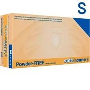Перчатки латекс Safe & Care S (6/7) 100 шт.