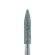 Спеченный алмаз M863, цилиндрический, заостренный кончик, синий, 2 шт.