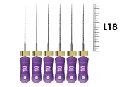 C+File 18мм №010 (6 шт), Dentsply Sirona - ручные файлы, в стерильном блистере