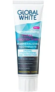 Зубная паста GLOBAL WHITE реминерализирующая 100 г