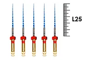 T-Flex 25мм .02 №55 (5 шт), Еврофайл - машинные файлы, стерильные, никель-титан