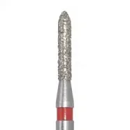 Бор алмазный 867F FG 009, красный, цилиндр с усеченным концом (5 шт), Jota