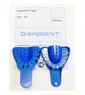 Ложка слепочная, пластик, перфорированная В2, М, Dispodent - (1 х 12шт.)