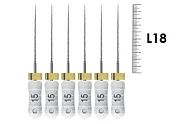 C+File 18мм №015 (6 шт), Dentsply Sirona - ручные файлы, в стерильном блистере