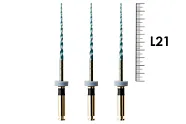 HyFlex EDM 21мм, .04, N40 (3 шт), Coltene - машинные файлы, NiTi, финишные