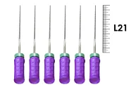 K-File M-Access 21мм №10 (6 шт), Dentsply Sirona - ручные файлы, каналорасширители