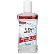 «Кислородное отбеливание» (300 мл), Global White - ополаскиватель для полости рта отбеливающий