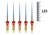T-Flex 31мм .04 №25 (5 шт), Еврофайл - машинные файлы, никель-титан