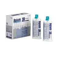 Материал Aqium 3D Heavy в двойном картридже (2 х 50 мл), насадки смесительные NT зеленые - 6 пгг./уп.