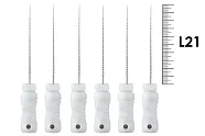 K-File ReadySteel 21мм №45 (6 шт), Dentsply Sirona - ручные файлы, каналорасширители, в стерильном блистере