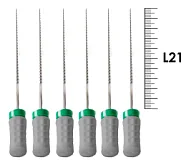 K-Reamer M-Access 21мм №08 (6 шт), Dentsply Sirona - ручные файлы, каналорасширители
