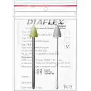 Головки эластичные стоматологические Diaflex-керамика, модель ТК19, комплектность (2 шт)
