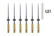 DCTaper 21мм, V06, N20 (6 шт), SSWHITE - эндодонтические машинные файлы