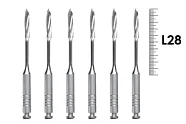 Gates RA 28мм №4 (6 шт), Dentsply Sirona - дрильборы, расширитель устьев корневых каналов, машинный