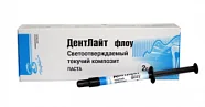 ДентЛайт Флоу С2, текучий композит, шприц (1 x 2 г.), ВладМиВа