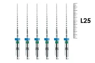 FlexMaster NiTi 25мм .06 №35 (6 шт), VDW - машинные файлы, никель-титан / Флекс Мастер Тейпер