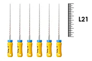 K-Reamer 21мм №20 (6 шт), NIC - ручные файлы, каналорасширители