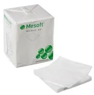 4-слойные салфетки Mesoft, стерильные 40 г. 10х10 см 150 шт