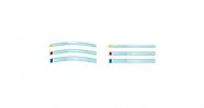 Матрицы Transparent Strips, желтые