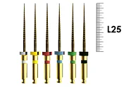 E-Flex Gold 25мм, .04, N45-80 (6 шт), Eighteeth - машинные файлы, 10 Packs 231