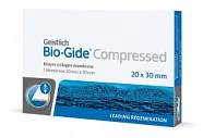 Bio-Gide Compressed 20х30 мм спресованная резорбируемая двухслойная барьерная мембрана повышенной плотности