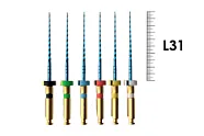 E-Flex Blue 31мм, .04, N25-30-35 (3 шт), Eighteeth - машинные файлы, 10 Packs 224