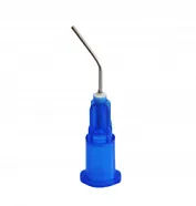 Канюли для жидкотекучих материалов 50 шт, 22 размер темно-синие