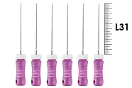 K-File ReadySteel 31мм №06 (6 шт), Dentsply Sirona - ручные файлы, каналорасширители, в стерильном блистере
