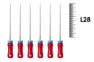 K-Reamer 28мм №25 (6 шт), NIC - ручные файлы, каналорасширители