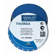 Воск моделировочный Thowax, голубой, жестяная банка 70г