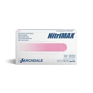 Перчатки нитриловые NitriMAX / Нитримакс (S, розовые) 50 пар Archdale  
