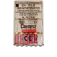 C+File catheterization 25мм №06 (6 шт), Dentsply Sirona - ручные файлы, каналорасширители для катетеризации