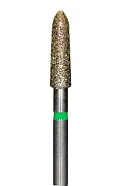 Бор алмазный 6878K.314.023 грубый (зелёный), D=1,2 мм, FG (1 шт.), Komet Dental