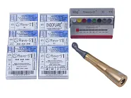 Revo-S Kit AX'S Endo 04, MICRO-MEGA - набор машинных файлов с понижающим наконечником 100:1