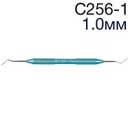 Гладилка С256-1 (шир.1мм) дистально-медиальная каплевидная с изгибом 40гр, ЭМИ