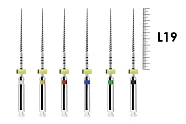 ProFile O.S. 19мм №1-6 ассорти (6 шт), Dentsply Sirona - машинные файлы, каналорасширители, никель-титан
