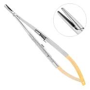 Микроиглодержатель TUC CASTROVIEJO прямой, 18 см