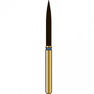 G864 Пламевидная- длина 12, диаметр 014, тип хвостика FG/ISO 314, размер зерна 105 (синий)