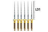 ProTaper Universal 31мм F5 (6 шт), Dentsply Sirona - машинные файлы, желтые