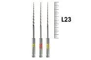 E3 Small Apical Rotary System 23мм ассорти №20-25 (3 шт), EndoStar - машинные файлы, 20/06, 20/04, 25/04