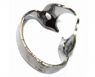 Gloss Finish Wingless Clamps #W14A - Полированные бескрылые кламмеры
