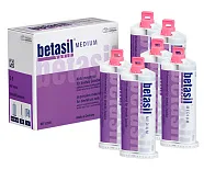 Betasil Medium, слепочная масса - (6 х 50мл.)